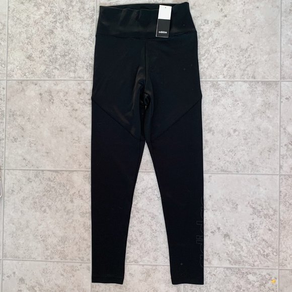 NWT ADIDAS LEGGINGS CLIMALITE - Picture 3 of 6
